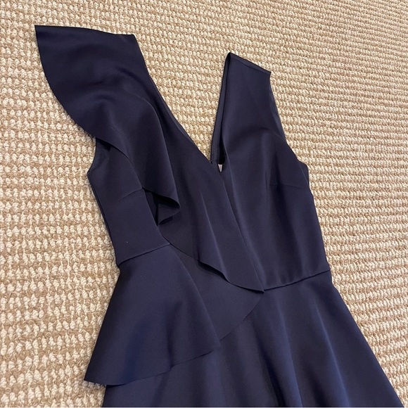 Ted Baker London Lantaa Ruffle Detail Skater Dress 1 Small - Picture 5 of 8